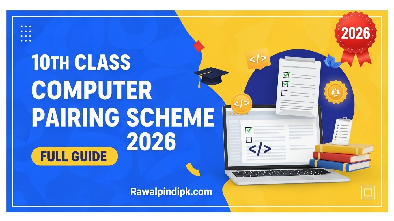 10th Class Computer Pairing Scheme 2026
