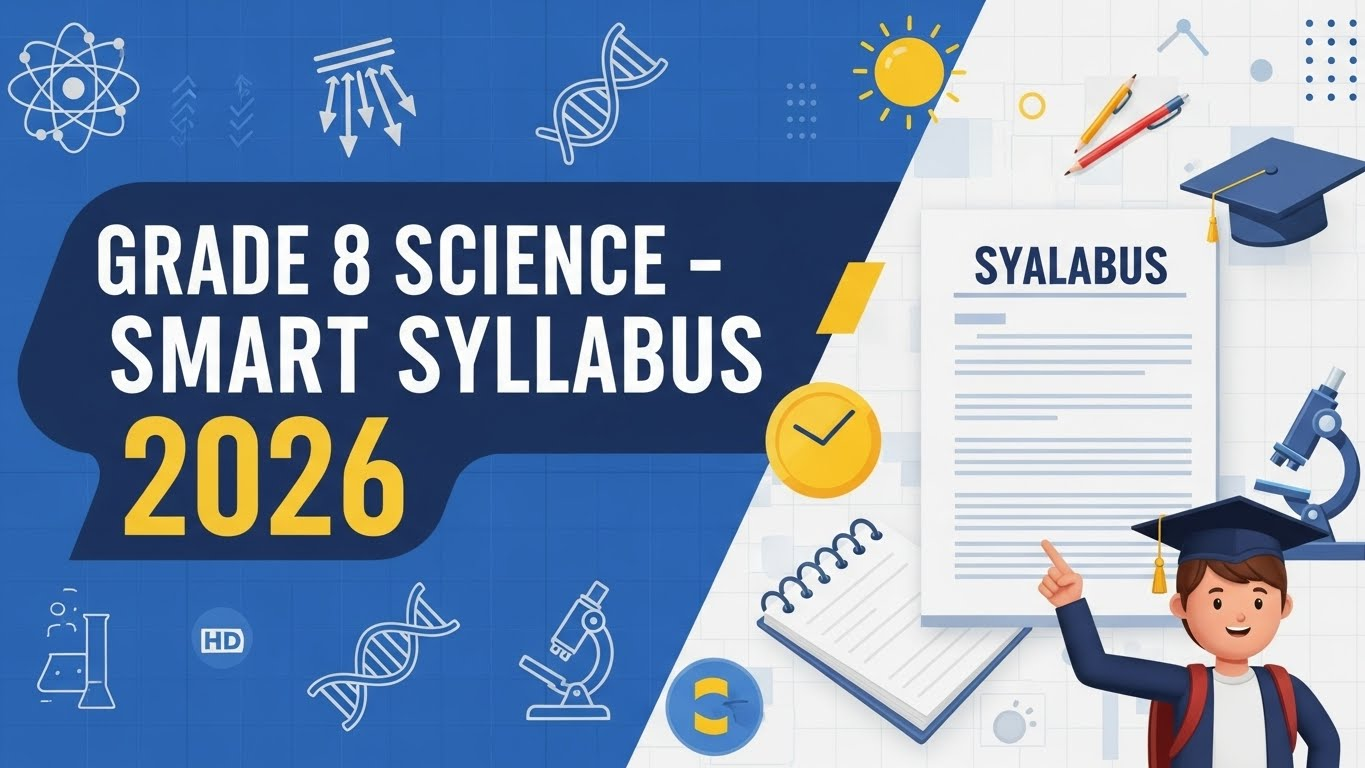 Smart Syllabus for Grade 8 Science 2026